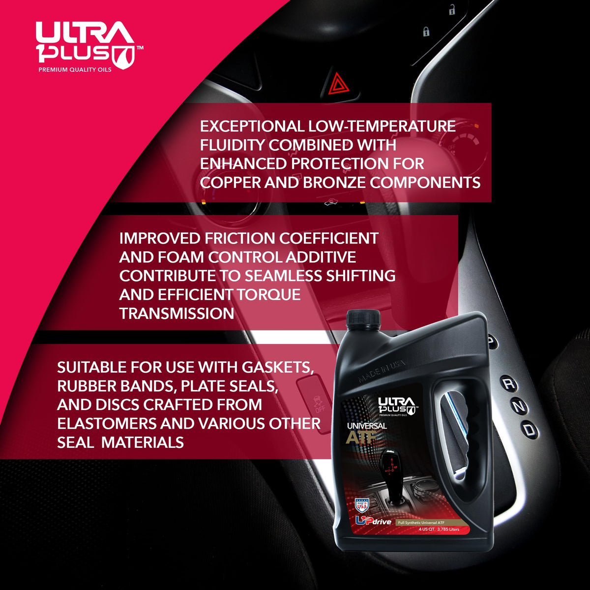 Full Synthetic Automatic Transmission Fluid 1 Gallon R603