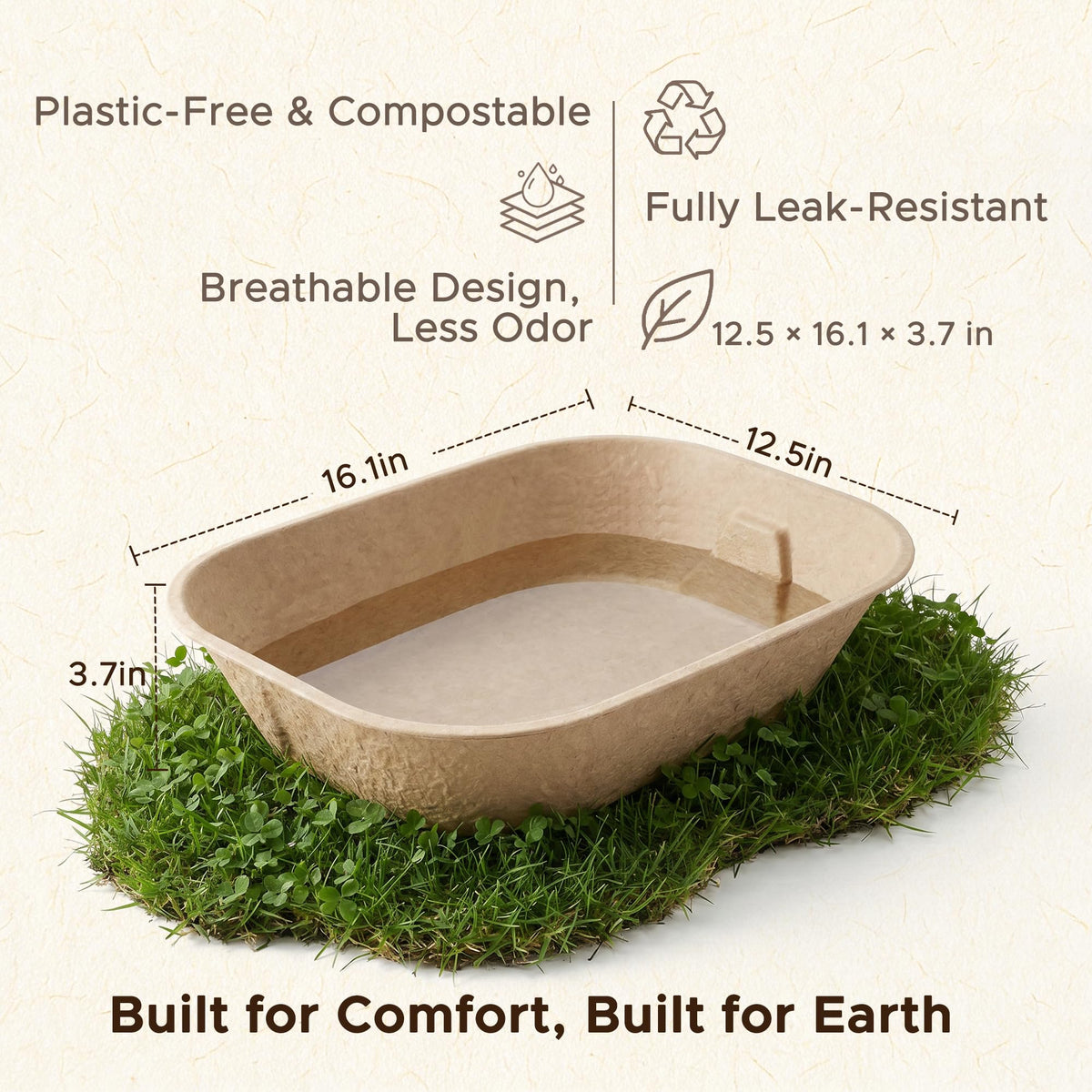 Disposable Litter Box for Kittens Y249
