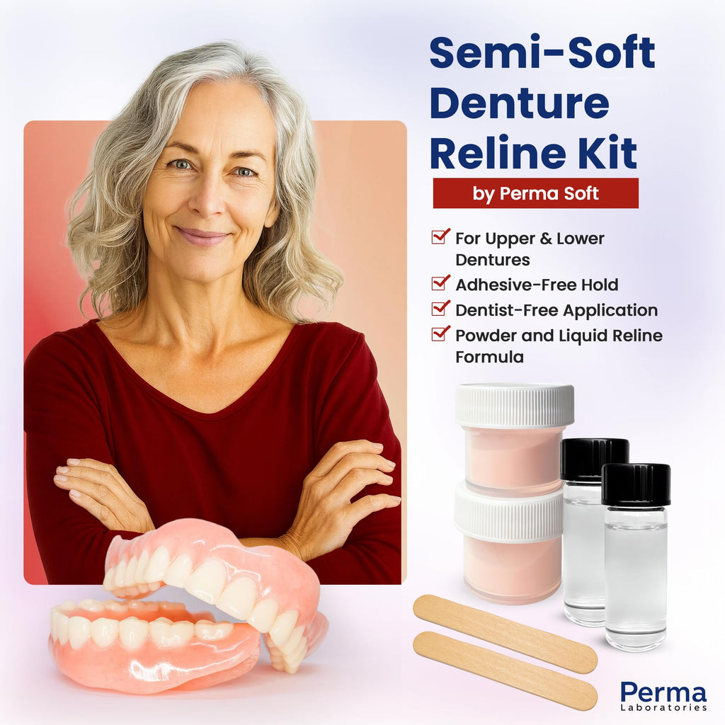 Semi Soft Denture Reliner Kit P2234