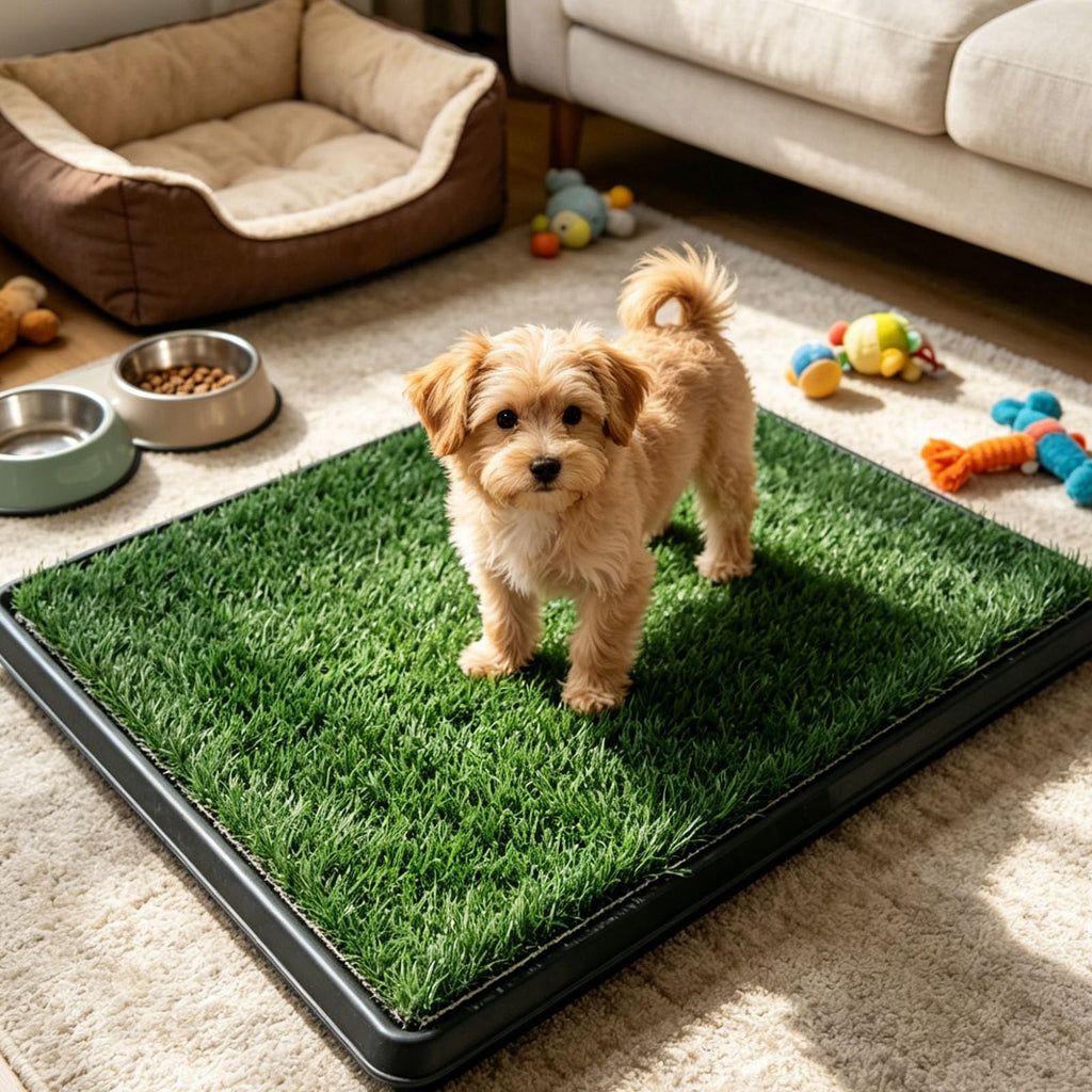 Dog Grass Pad with Tray, 25 x 20 inch M11699
