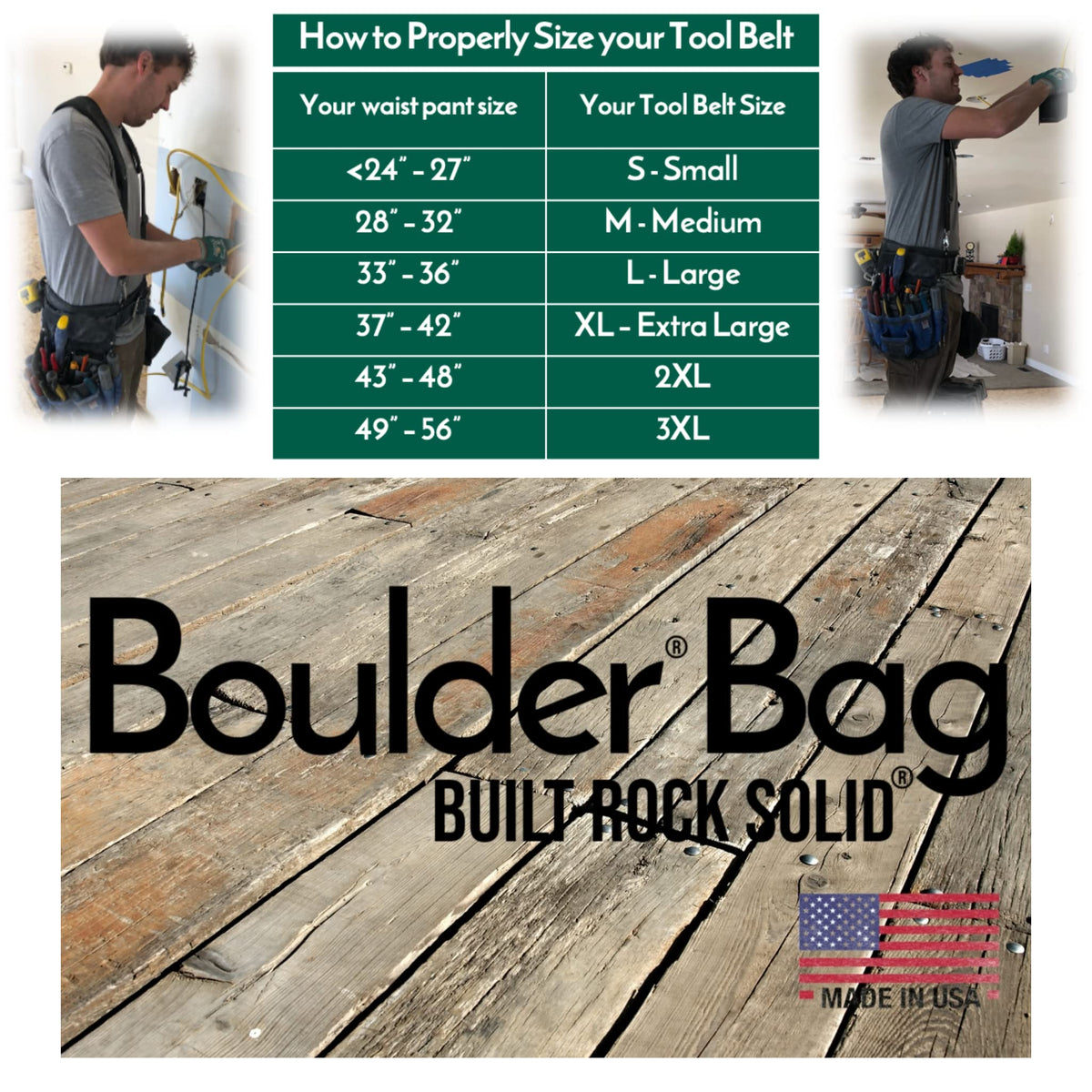 Tan Heavy Duty Tool Belt with Quick Release Buckle I7920