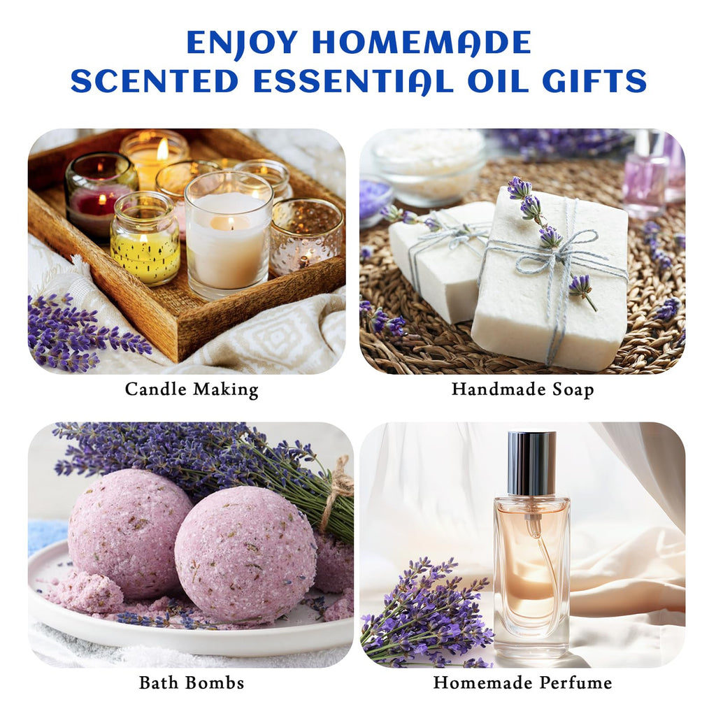 100ML Lavender Essential Oil & 150ML Fragrance Oil D322289