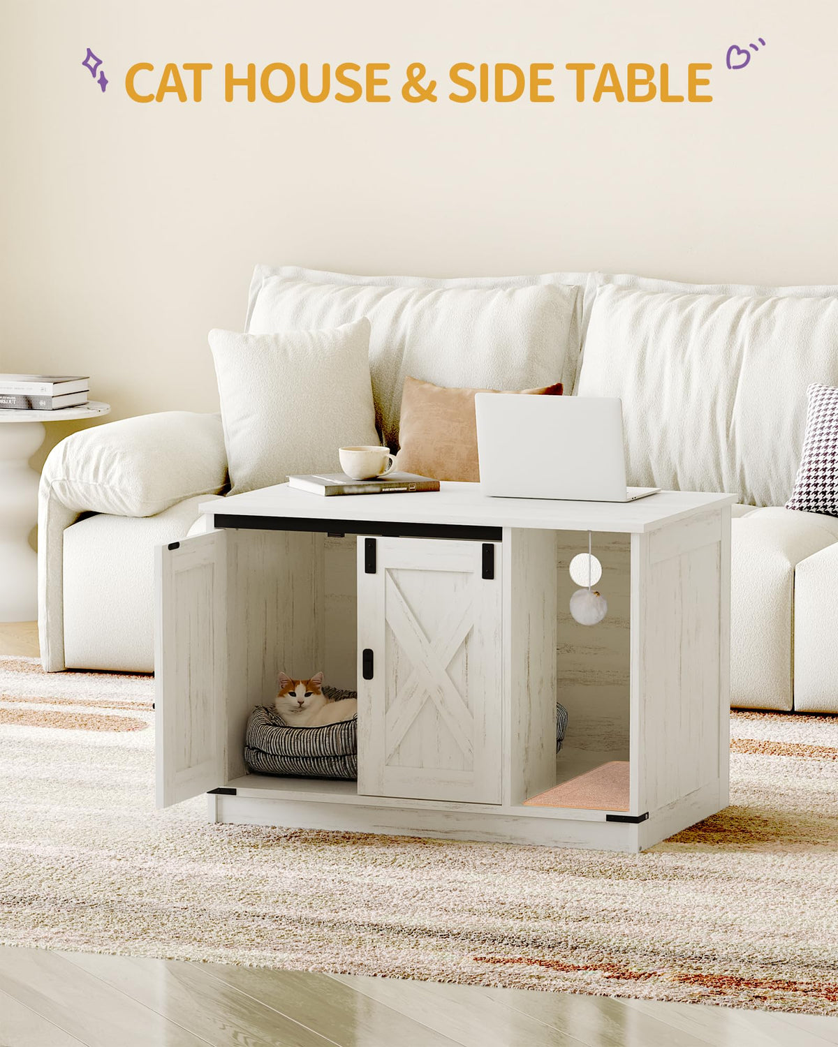 Cat Litter Box Enclosure Z8854