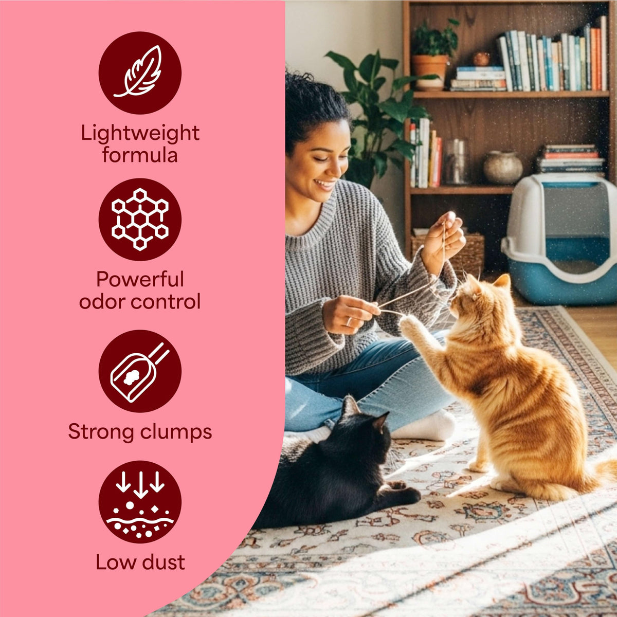 Light Weight Clumping Litter 11.5 lb. 2Pk P795