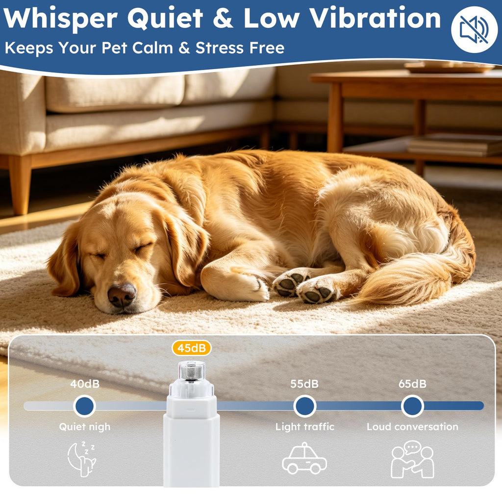 5-Speed Dog Nail Grinder with 2 LED Lights N954