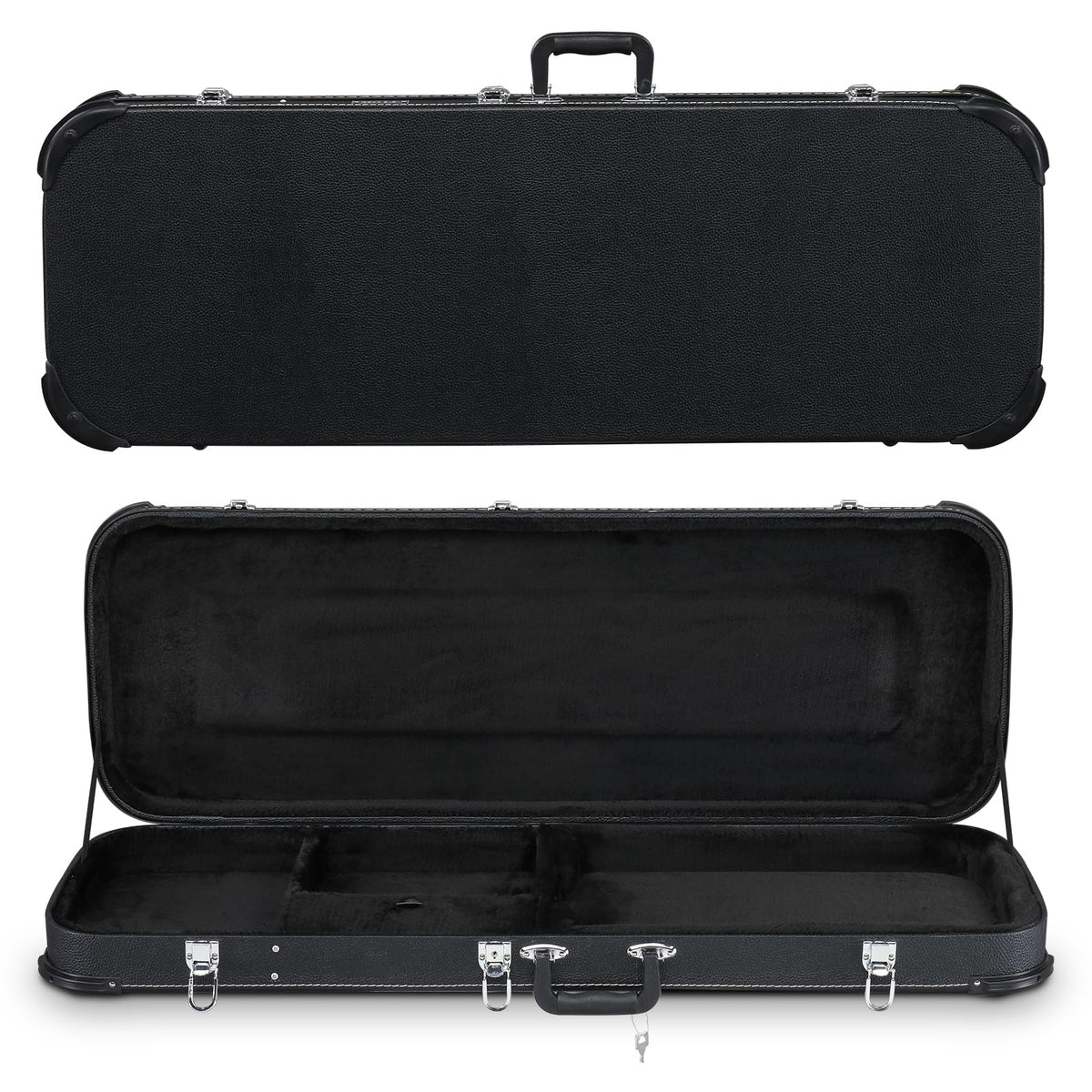 Black Electric Guitar Hard Case R59837