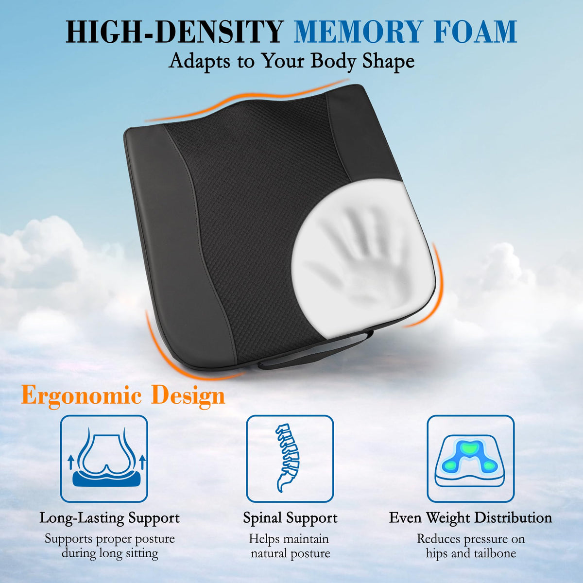 Memory Foam Car Seat Cushion V72566