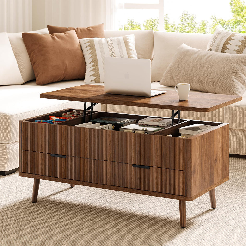 Lift Top Coffee Table with Storage N659