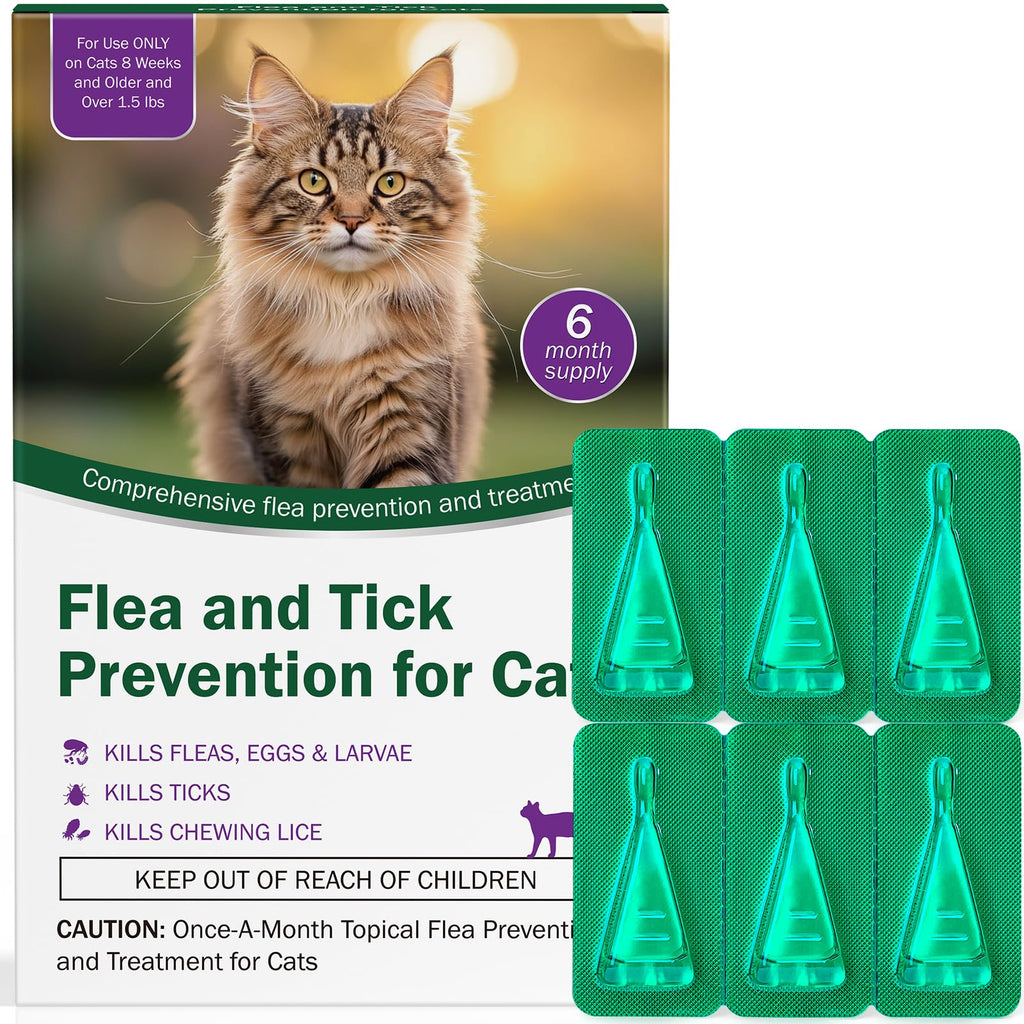 Flea and Tick Prevention for Cats Over 1.5 lbs C1574