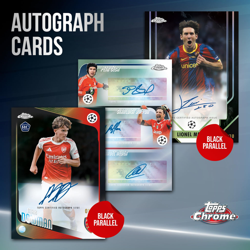 Topps Chrome UEFA Club Competitions Soccer Mega Box Q50254