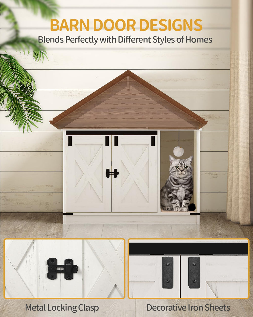 Cat Litter Box Enclosure Z8854
