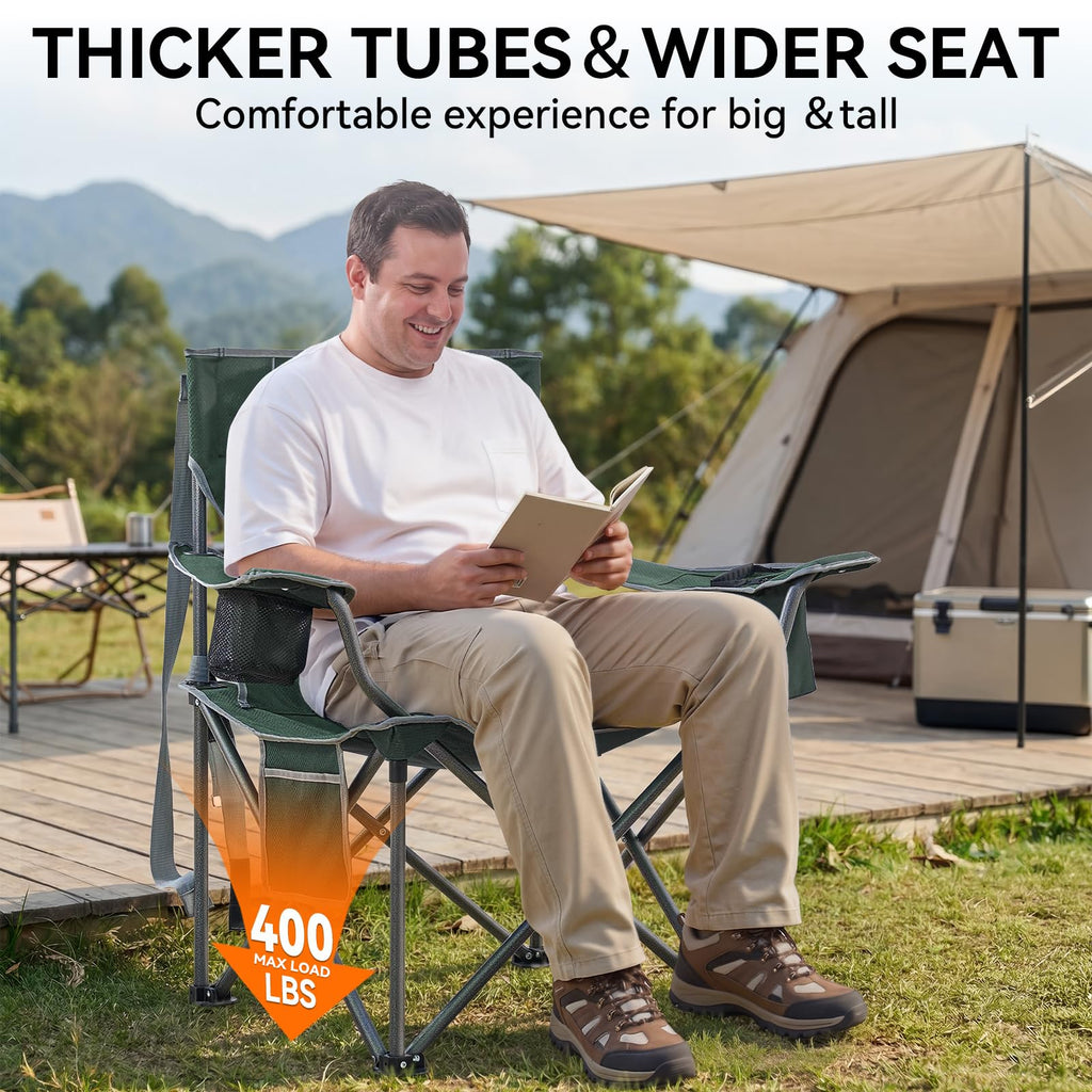 Oversized Folding Camping Chair 2 Pack J7314