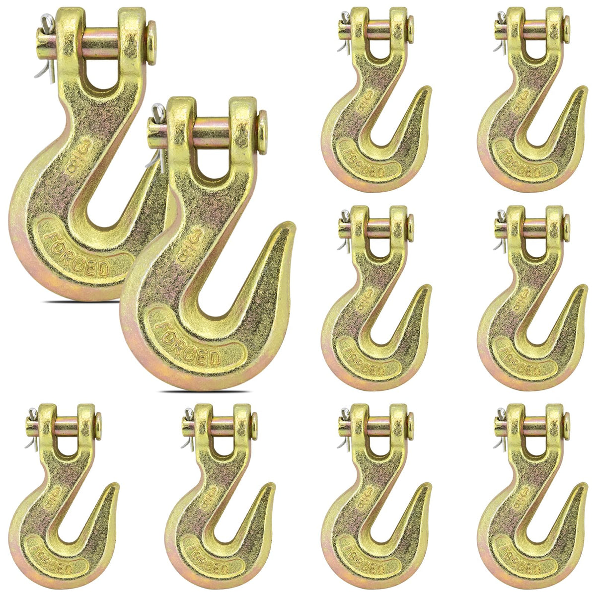 3/8" Heavy Duty Clevis Grab Hook F8428