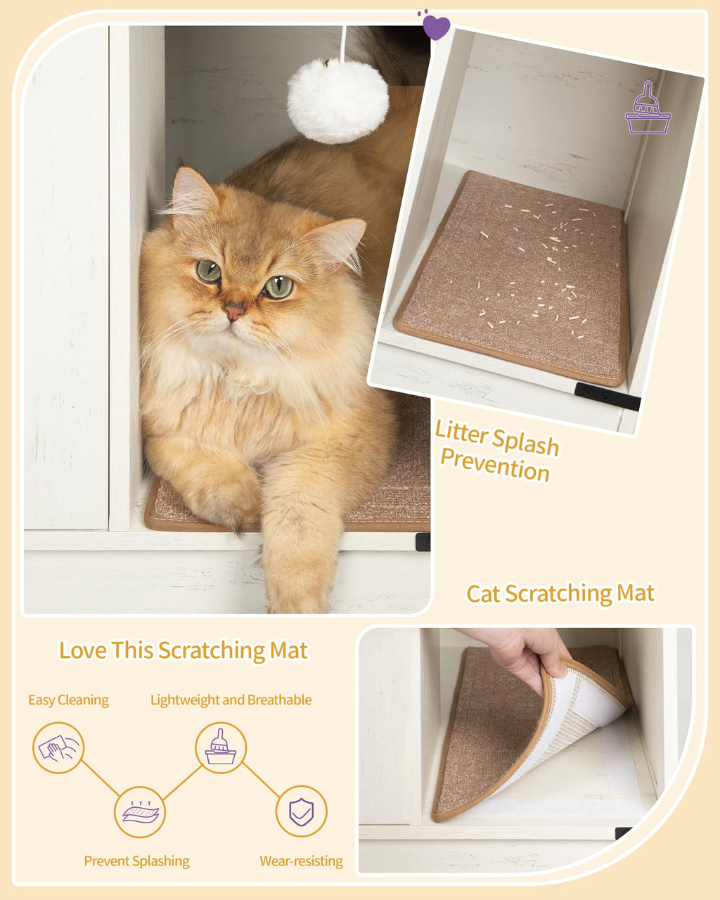 Cat Litter Box Enclosure Z8854