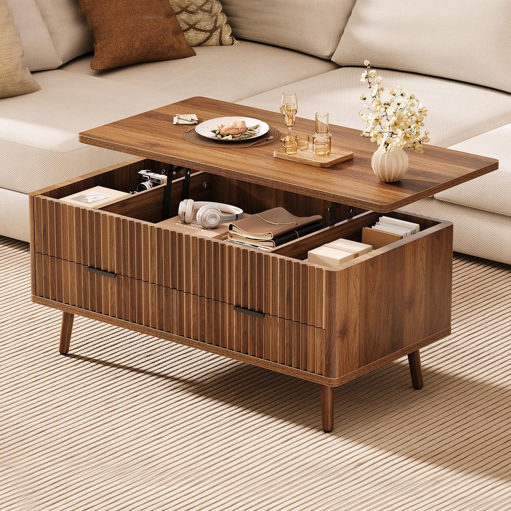 Lift Top Coffee Table with Storage N659