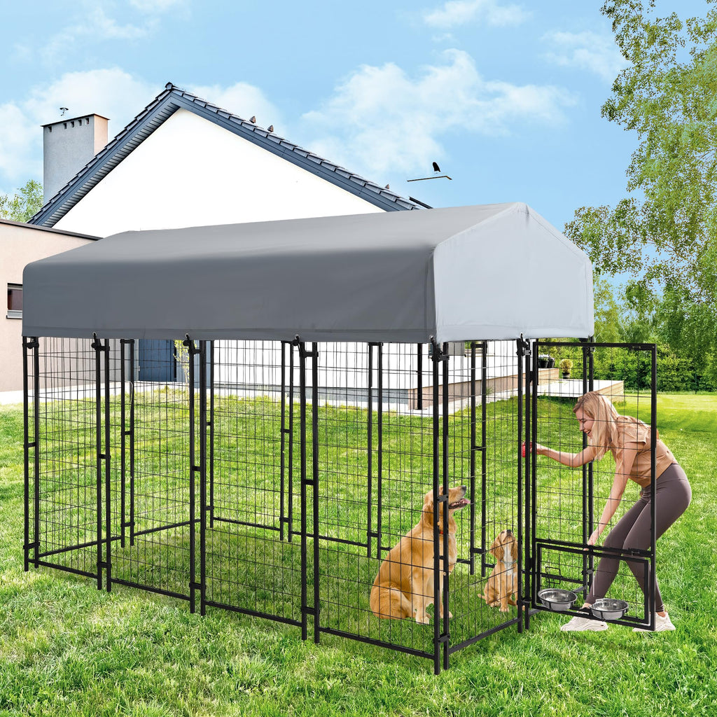 8x4x6 FT Dog Kennel Q65008