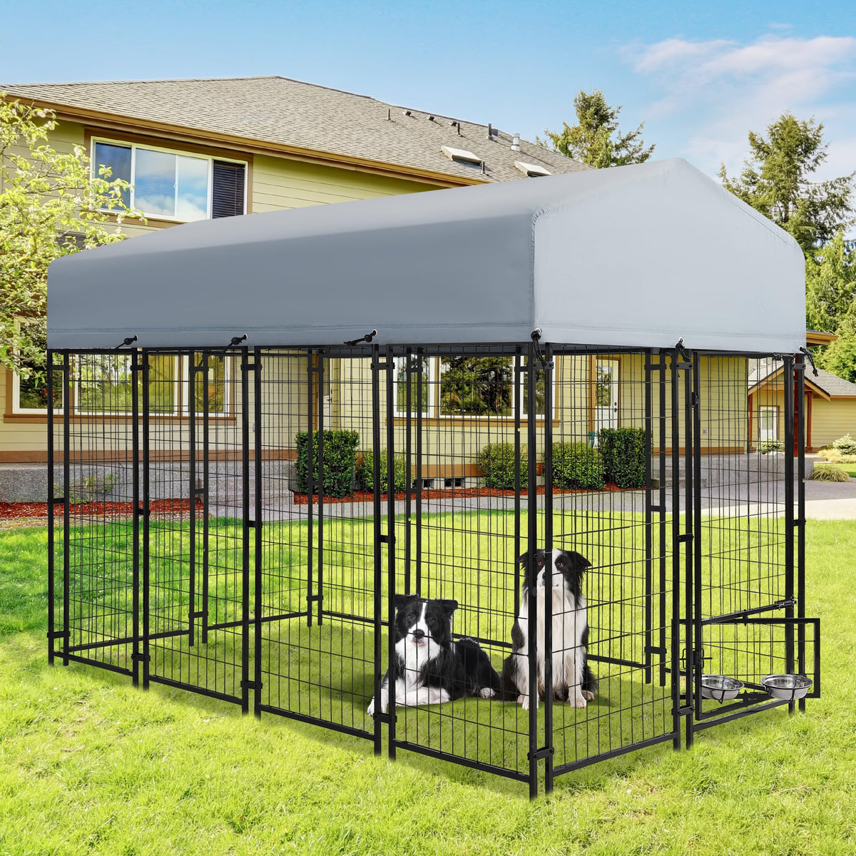8x4x6 FT Dog Kennel Q65008