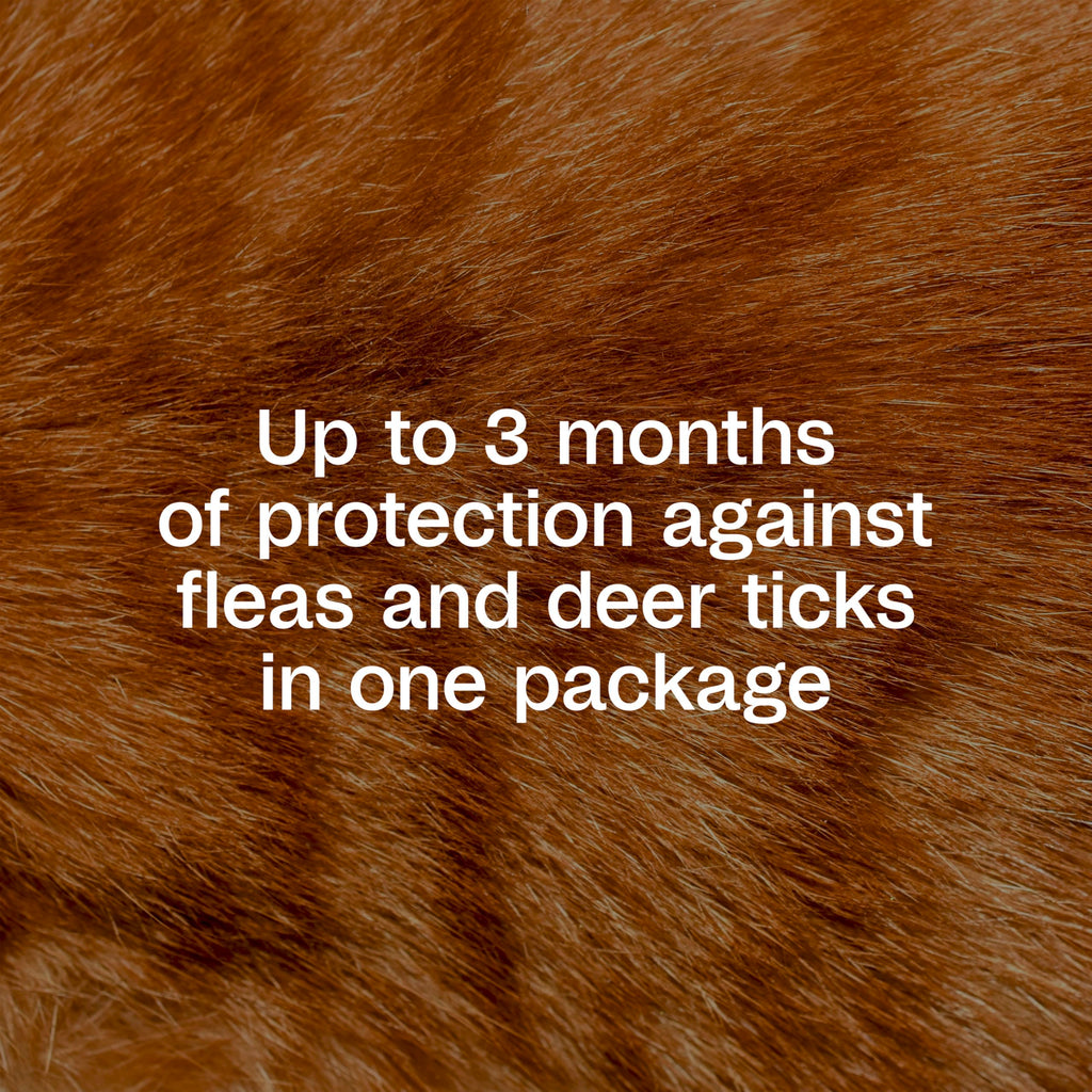 Flea and Tick Prevention Spot On for Cats 3 Pack U18531